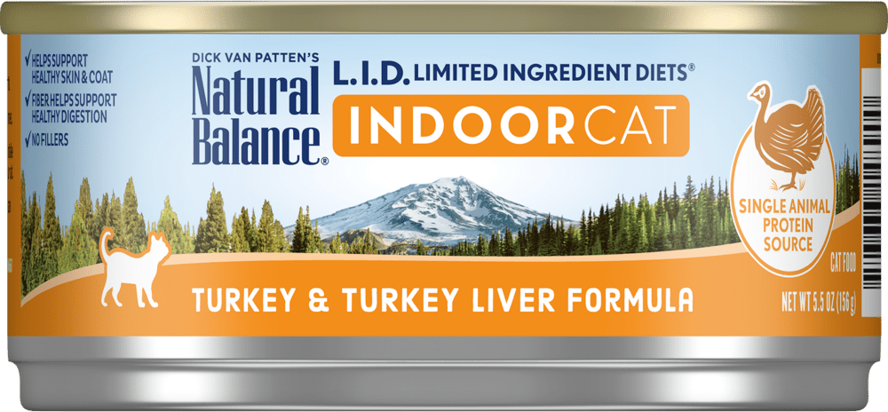 Natural Balance Limited Ingredient Diets Indoor Turkey & Turkey Liver